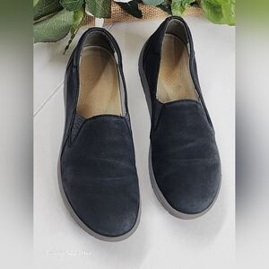 Dansko Black Slip-On Shoes